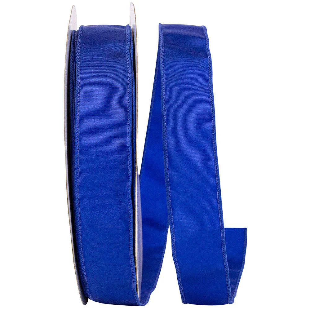 1-1/2 Inch, 50 Yds Grosgrain Sheen Value Wired Edge - Image 4