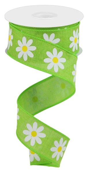 1.5"X10yd Daisy On Royal