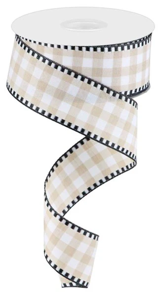 1.5"X10yd Gingham Check - Image 4