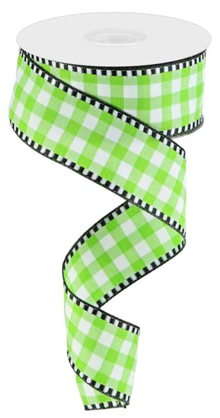 1.5"X10yd Gingham Check - Image 9