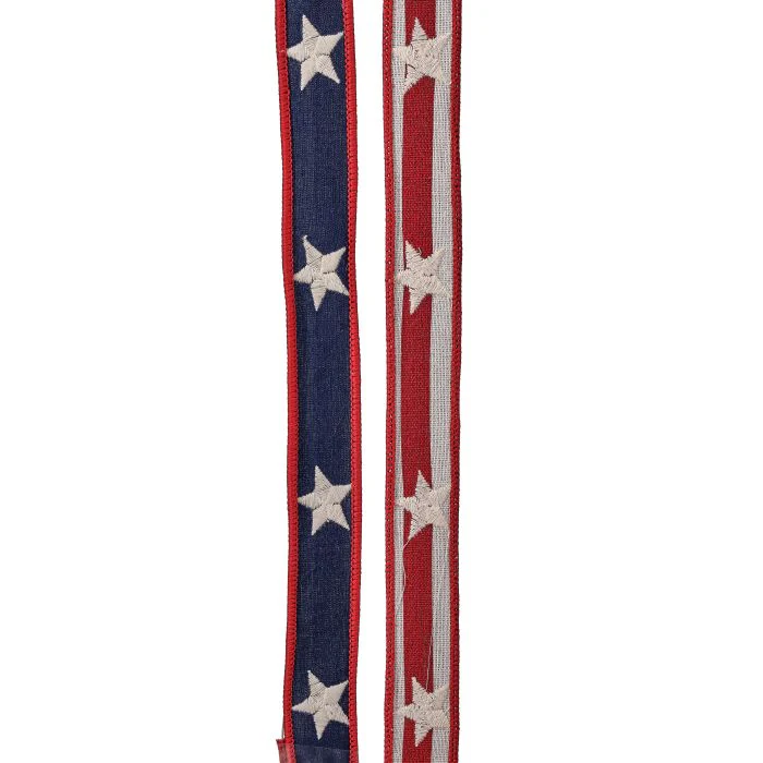 1”X10” Americana Star Ribbon
