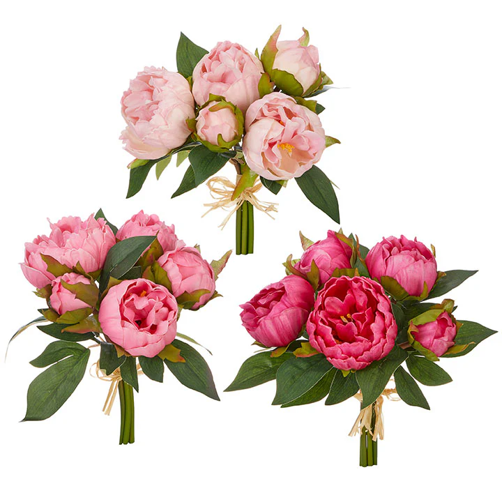 10.5" Real Touch Peony Bundle - Sold Individually