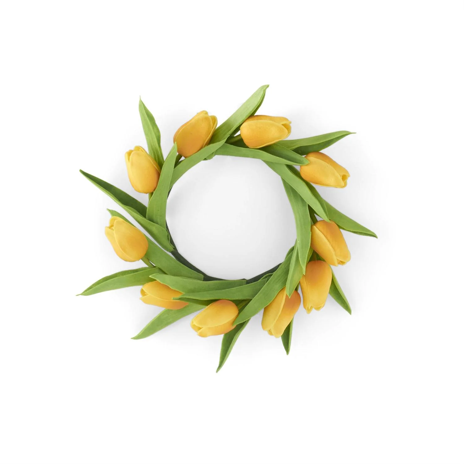 10" Real Touch Mini Tulip Candle Ring - Image 3