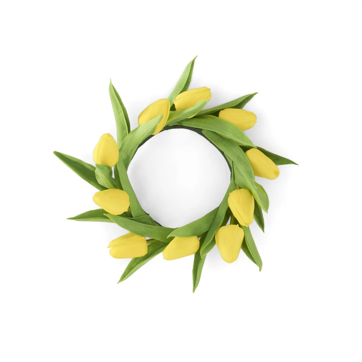10" Real Touch Mini Tulip Candle Ring - Image 7
