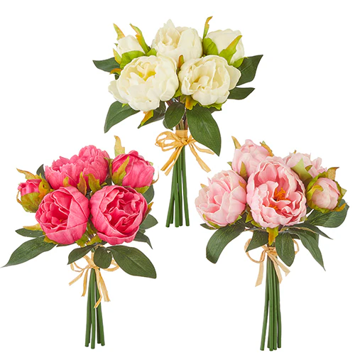 10" Real Touch Peony Bundle - Sold Individually