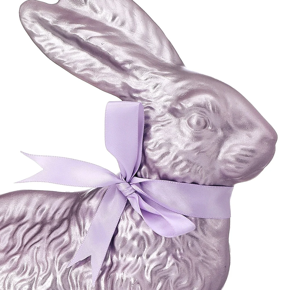 10" Resin Foil Easter Bunny - Image 2