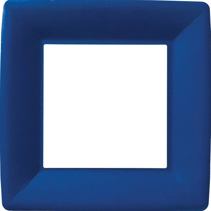 10" Square Paper Plates Classic Linen - Image 5