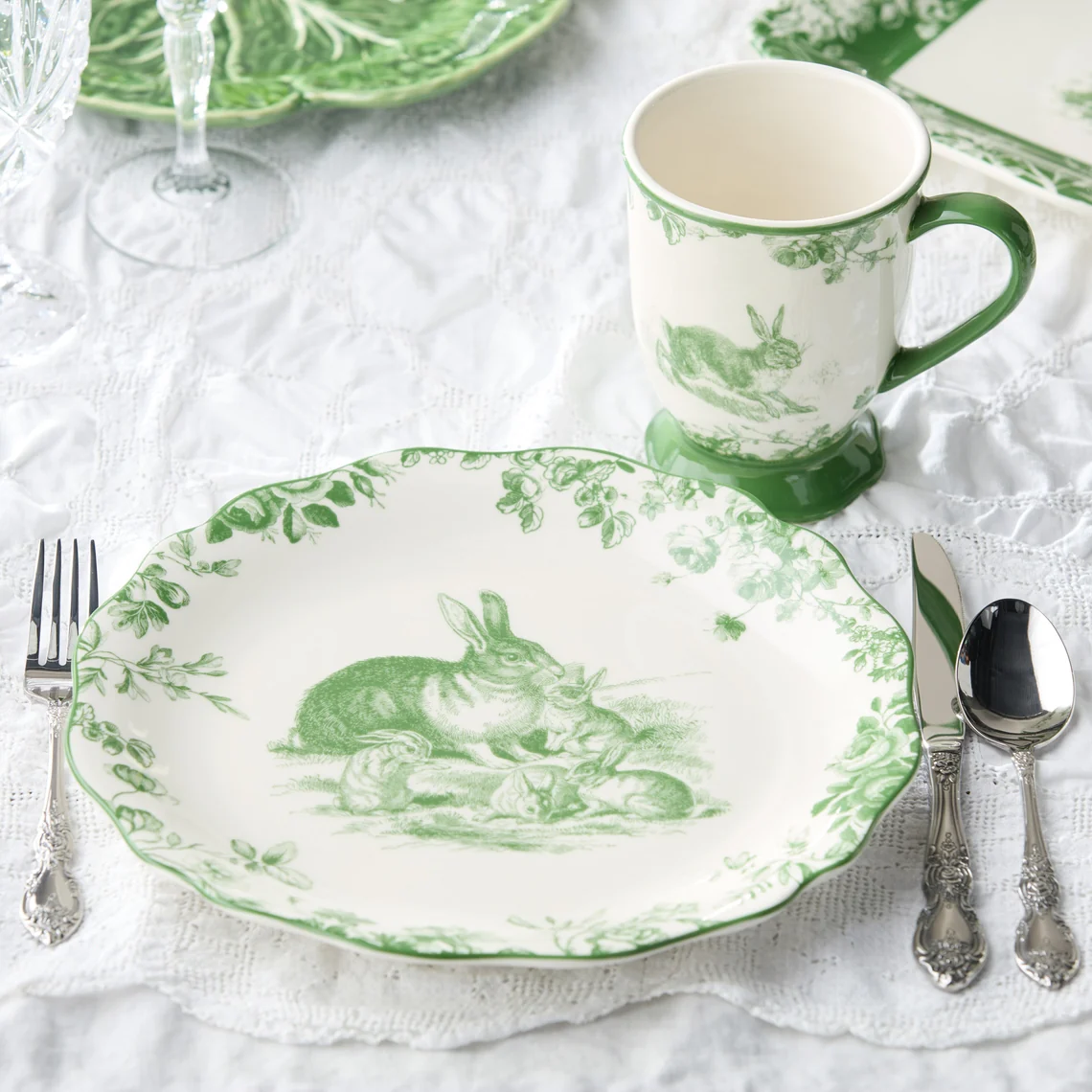 11in Le Jardin Dinner Plate - Image 2