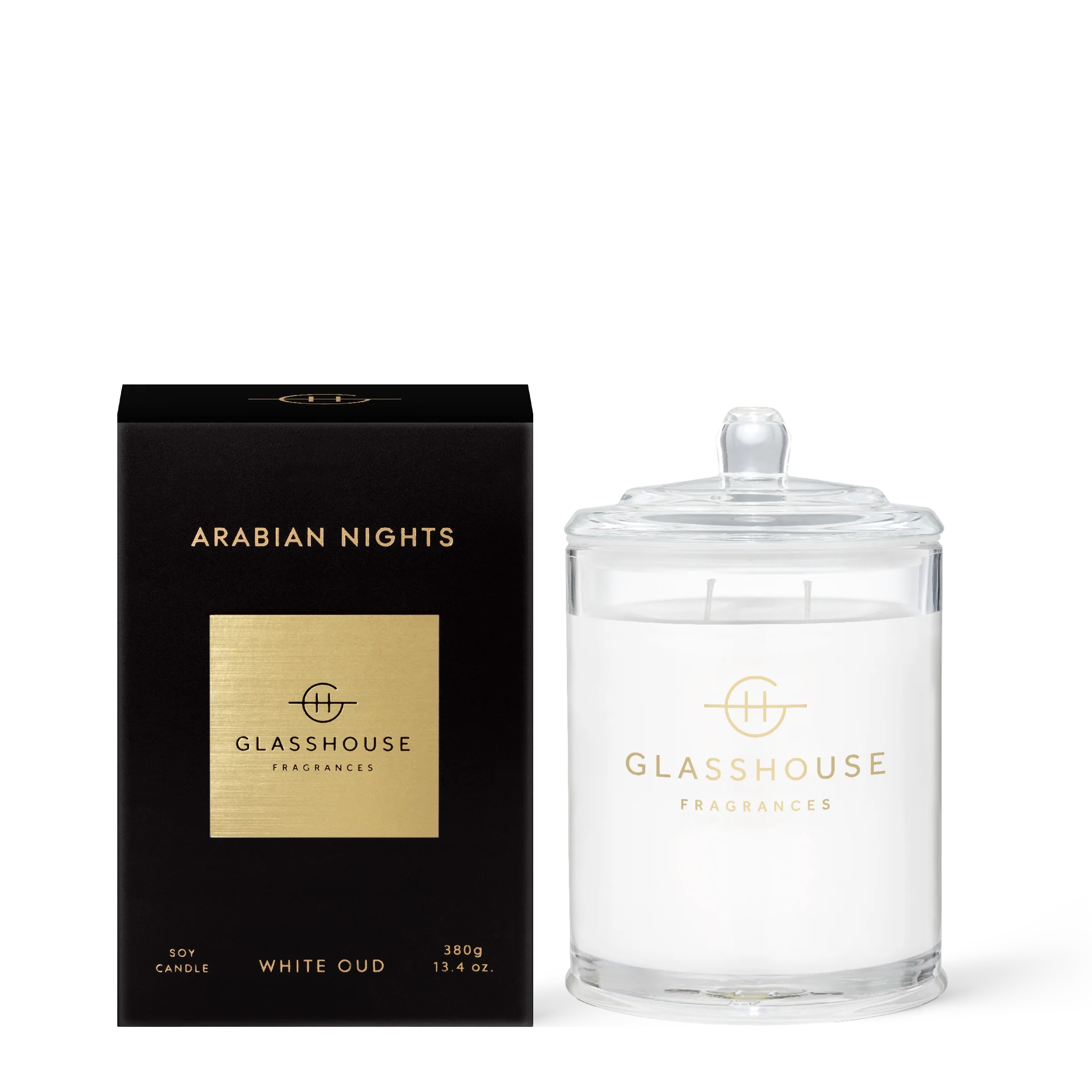 Arabian Nights White Oud Candle