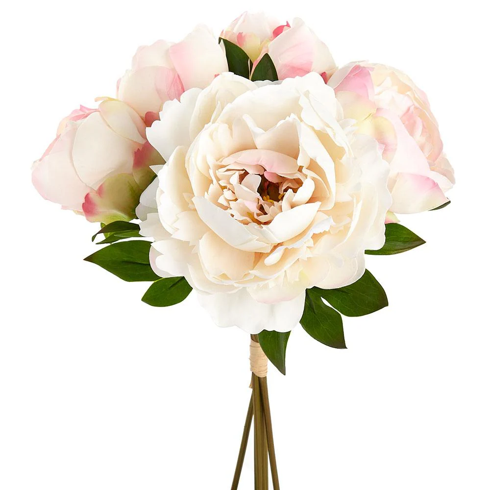 14 Inch Real Touch Peony Bundle