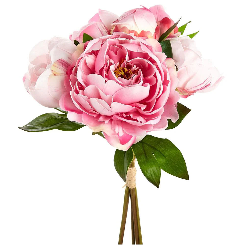 14 Inch Real Touch Peony Bundle - Image 3