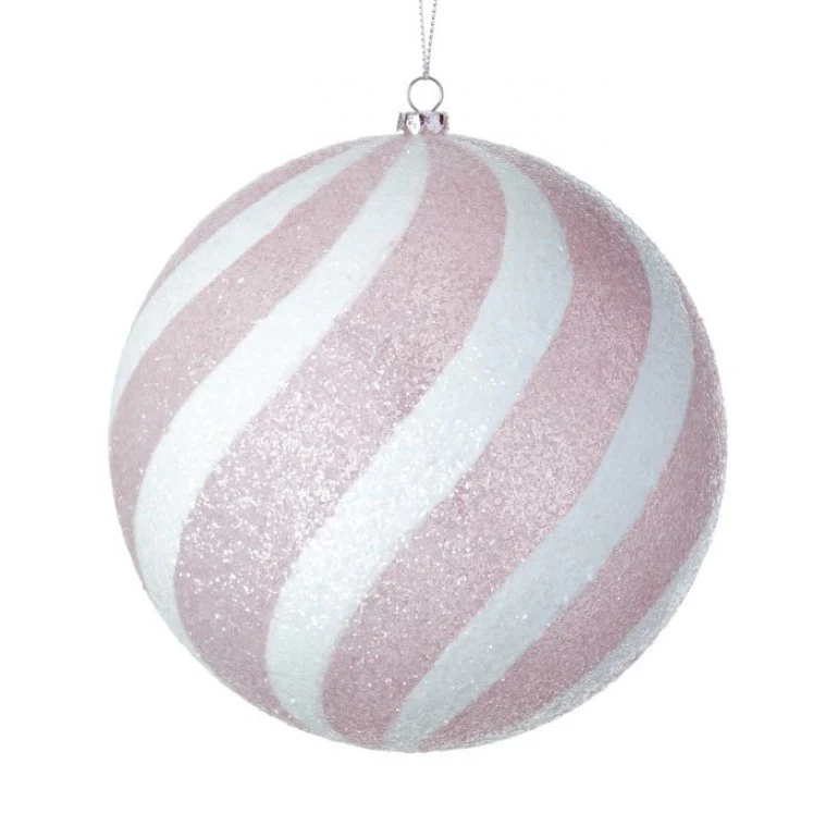 140mm Iced Candy Ball Ornament - Image 5