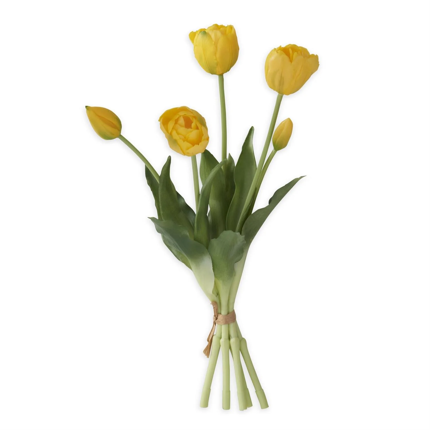 15 Inch Real Touch Tulip Bud & Bloom Bundle UV Protected - Image 7