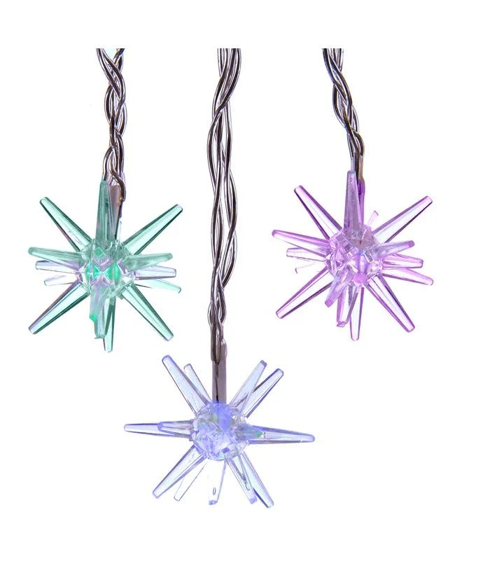 15-Light RGB LED Starburst Light Set
