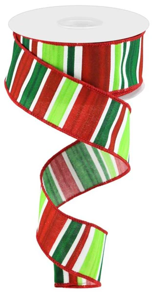 1.5"X10yd Multi Width Horizontal Stripe Ribbon - Image 4