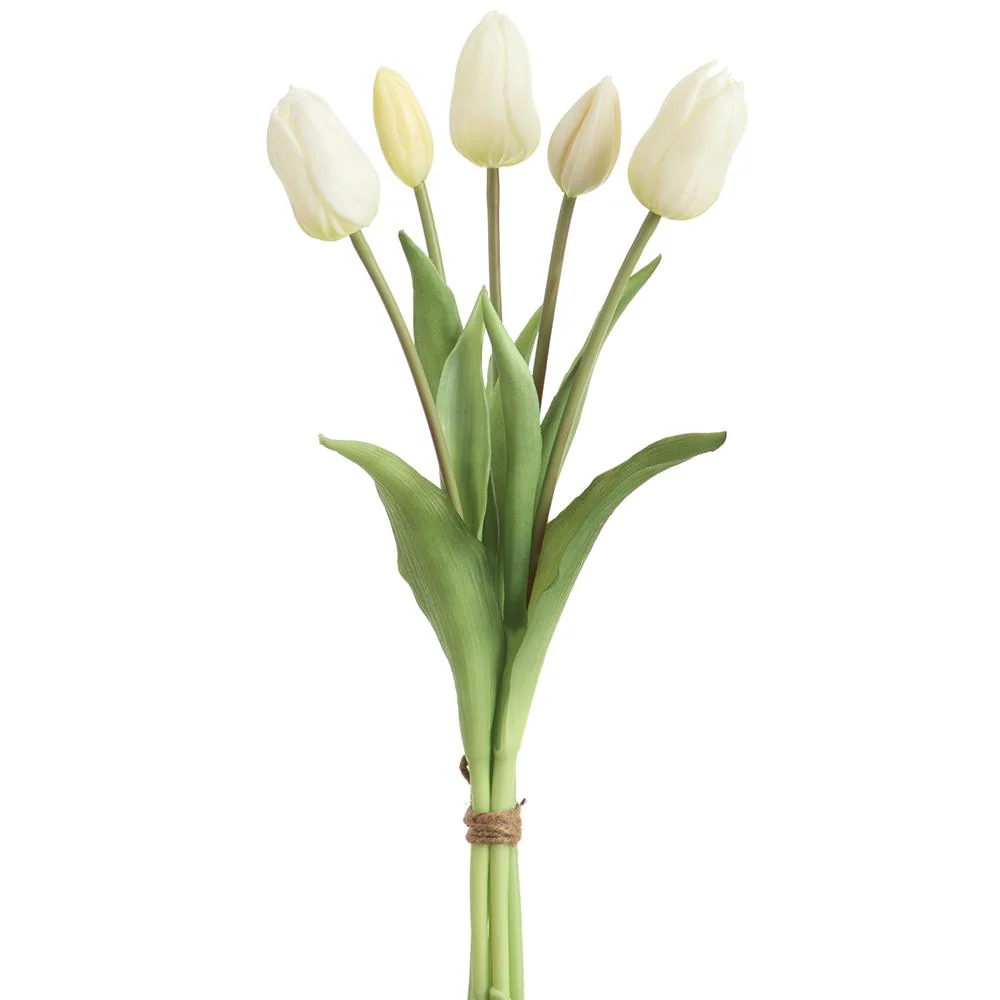16 Inch Real Touch Dutch Tulip Bouquet - Image 7