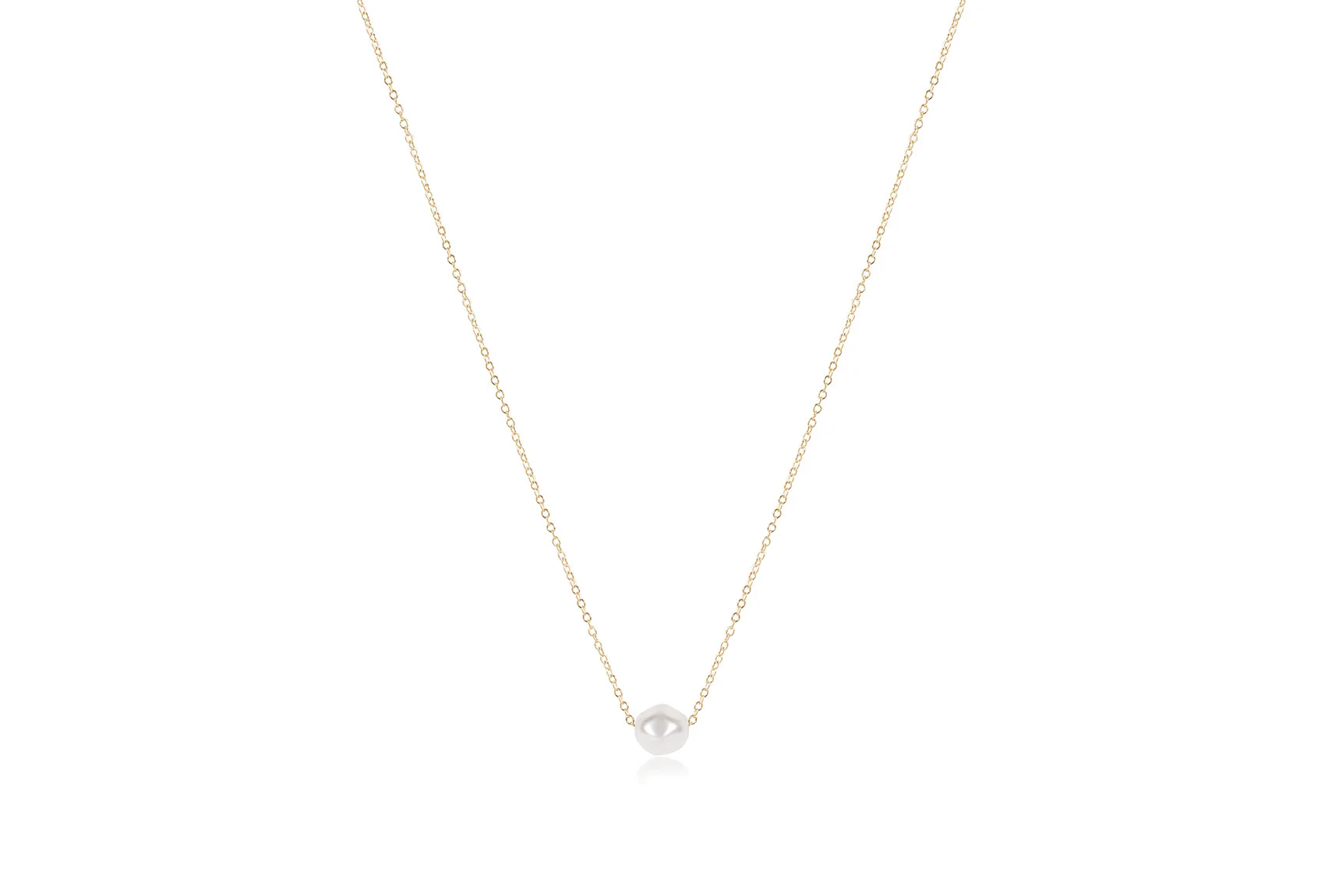 16" Necklace Gold - Admire Pearl