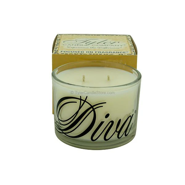 16oz Stature Candle  Black on Clear Glass - Image 5