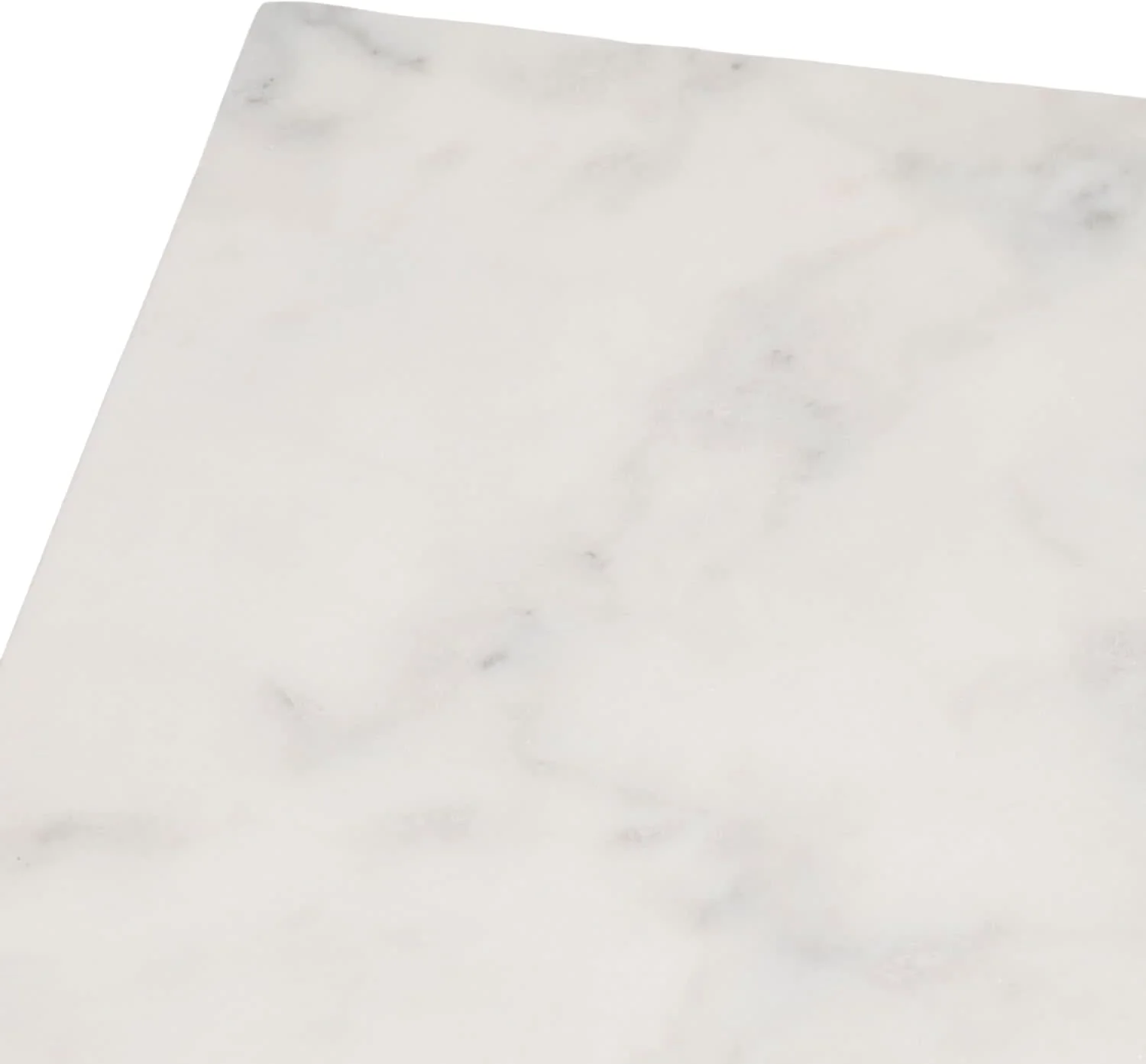 18 in. White Marble Contemporary Sculptural Bookstand - Image 5