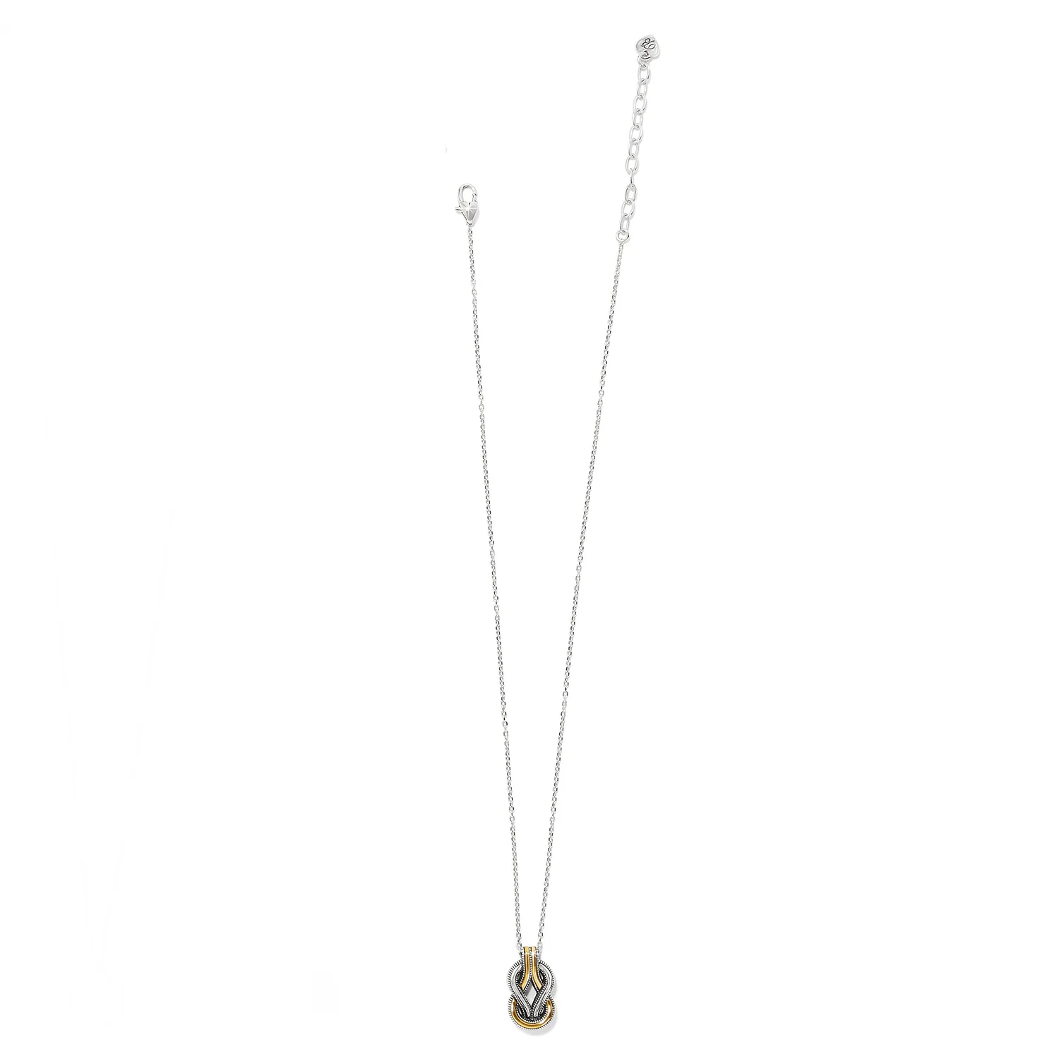 18" Interlok Harmony Two Tone Necklace - Image 3
