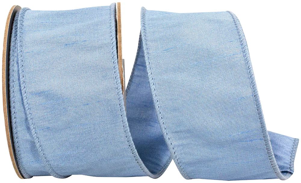 2-1/2 Inch Dupioni Supreme Wired Edge Ribbon - Image 10
