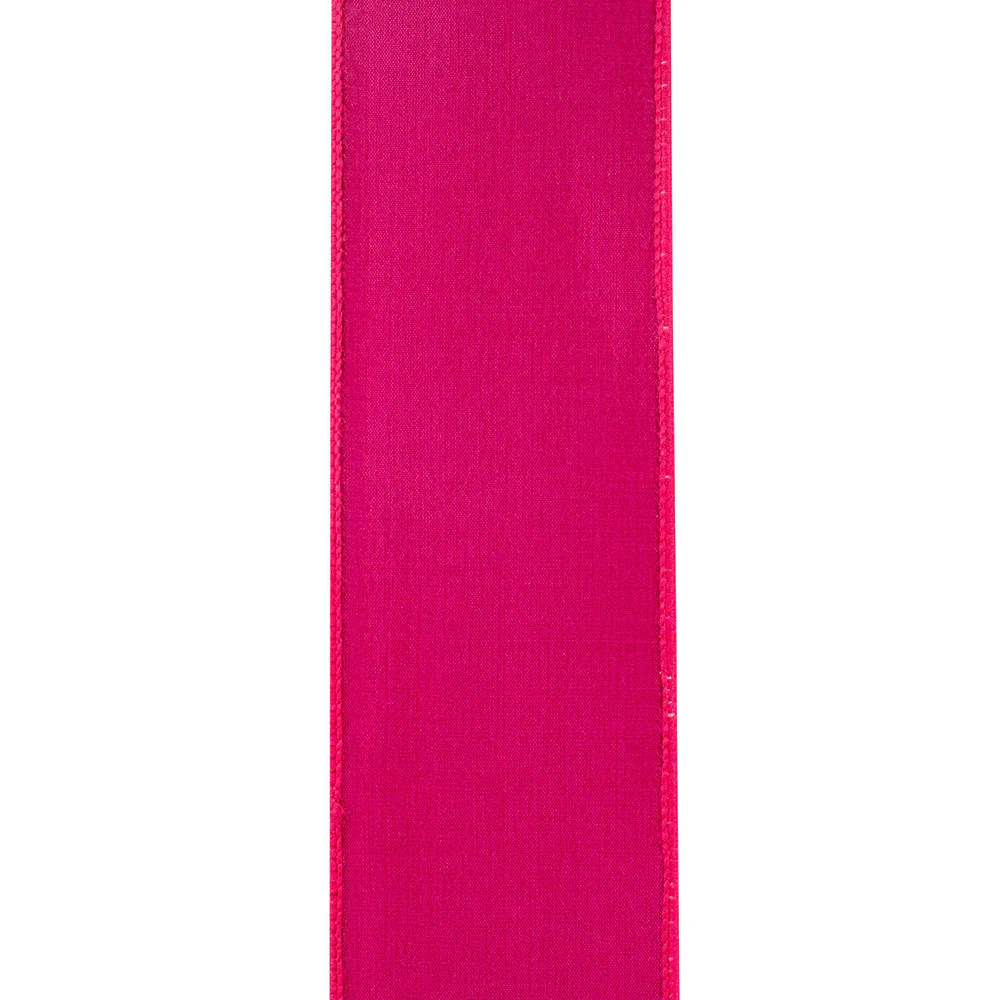 2-1/2 Inch Striped Twill Deluxe Dupioni Backed Wired Edge - Image 2