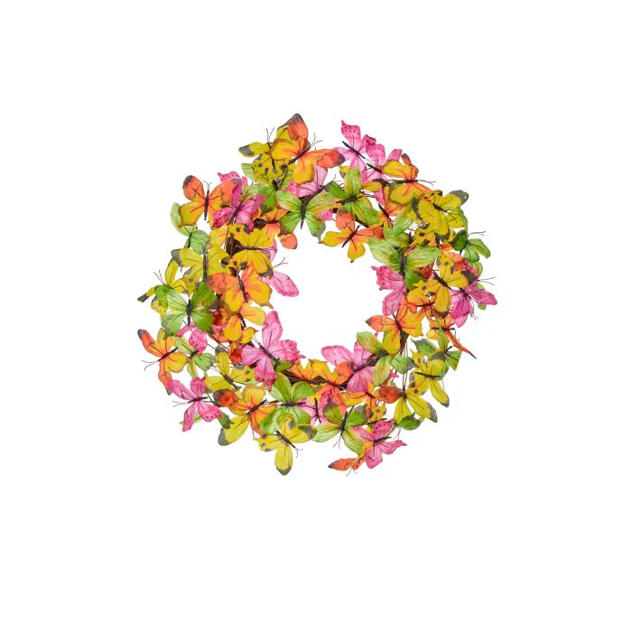 20” Butterfly Wreath