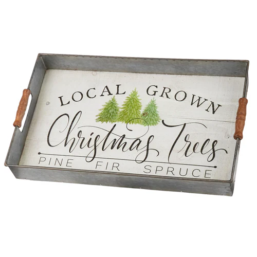 21" Local Grown Christmas Trees Decor