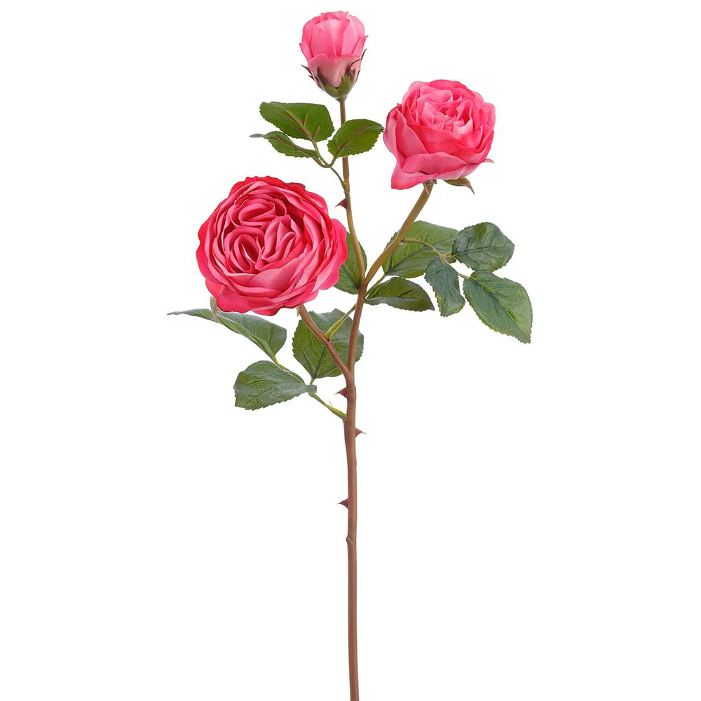 21" Real Touch Rose Spray - Image 3