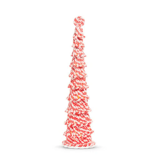 21.5" Lighted Peppermint Tree