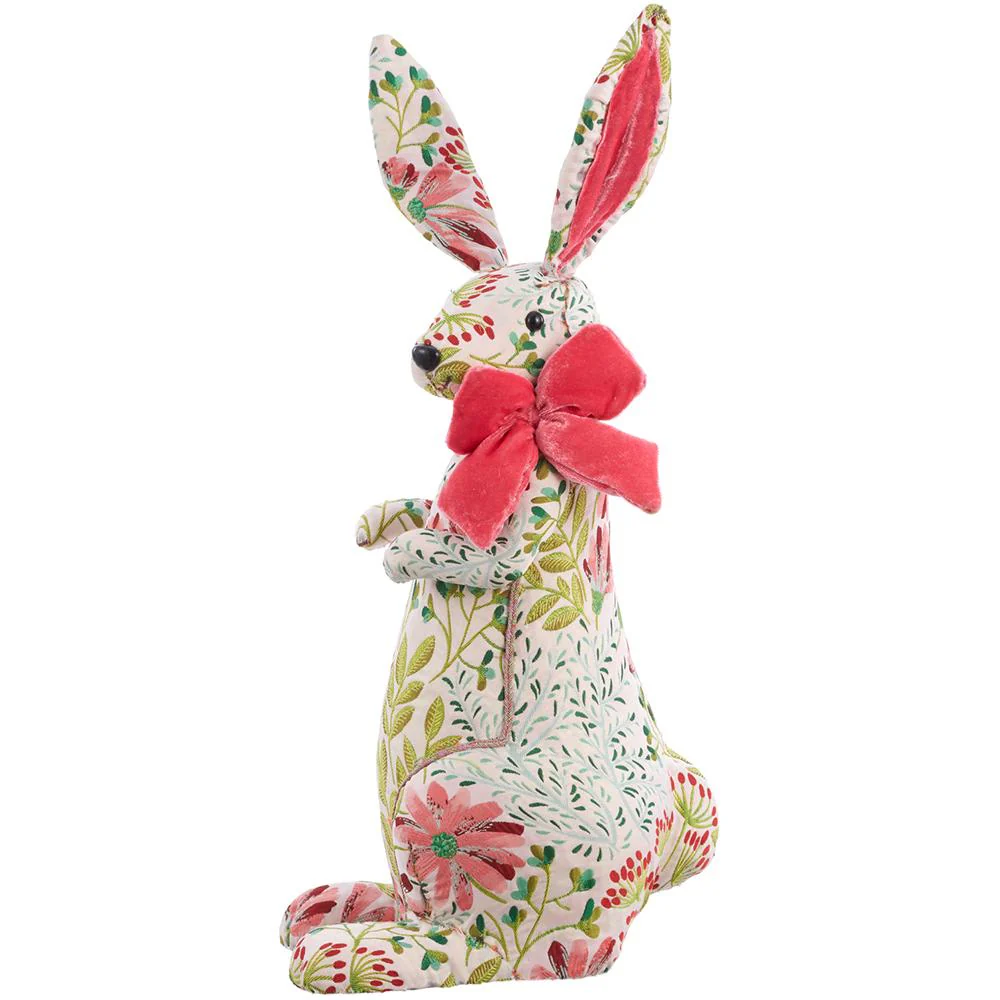 22 Inch Bunny Pink Green