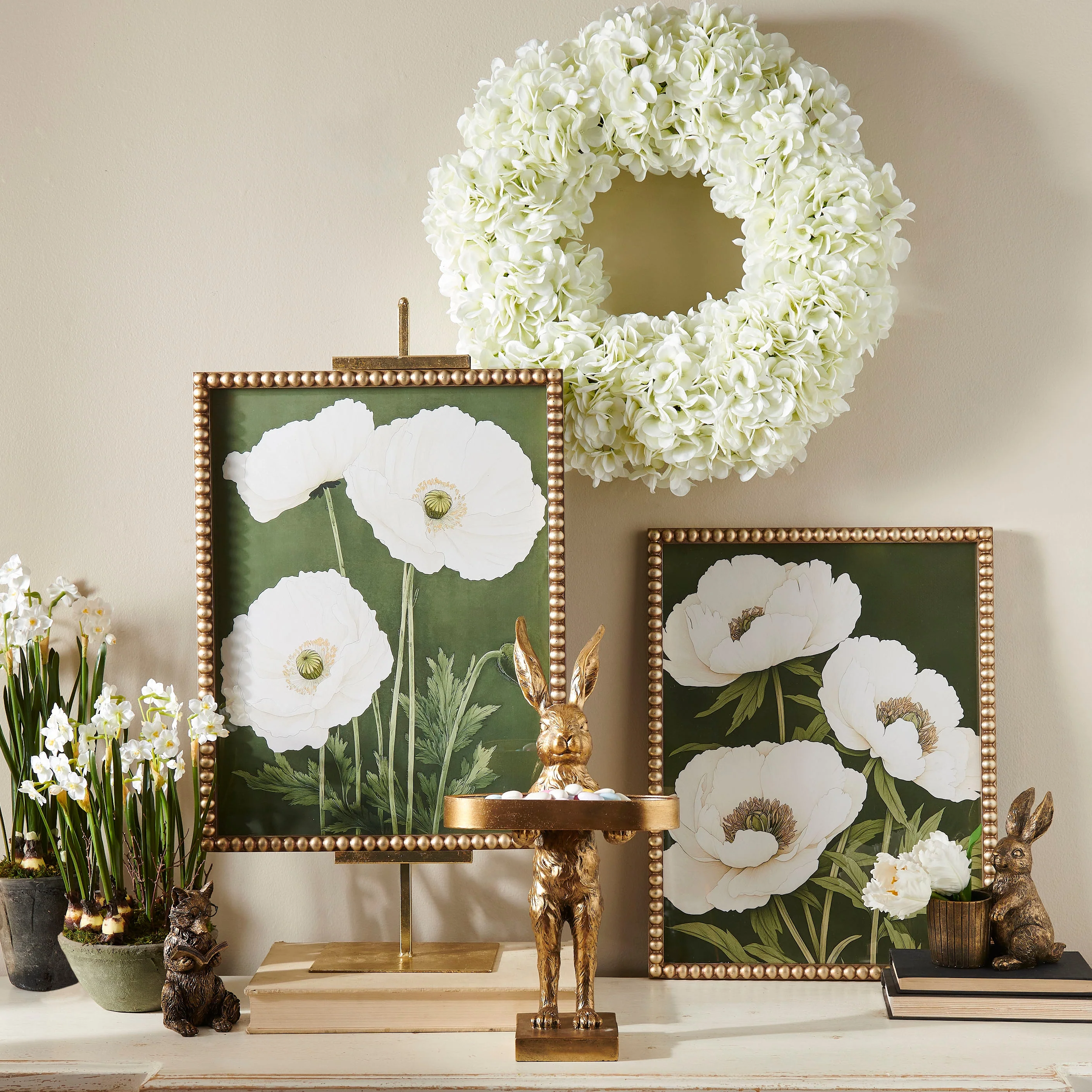 22" Poppy Petals Framed Wall Art - Sold Individually - Image 2