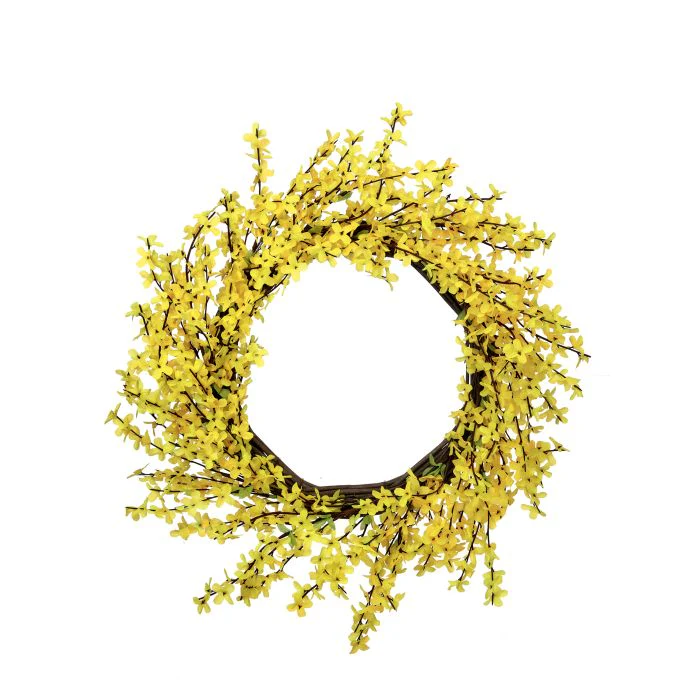 22” Wild Forsythia Wreath
