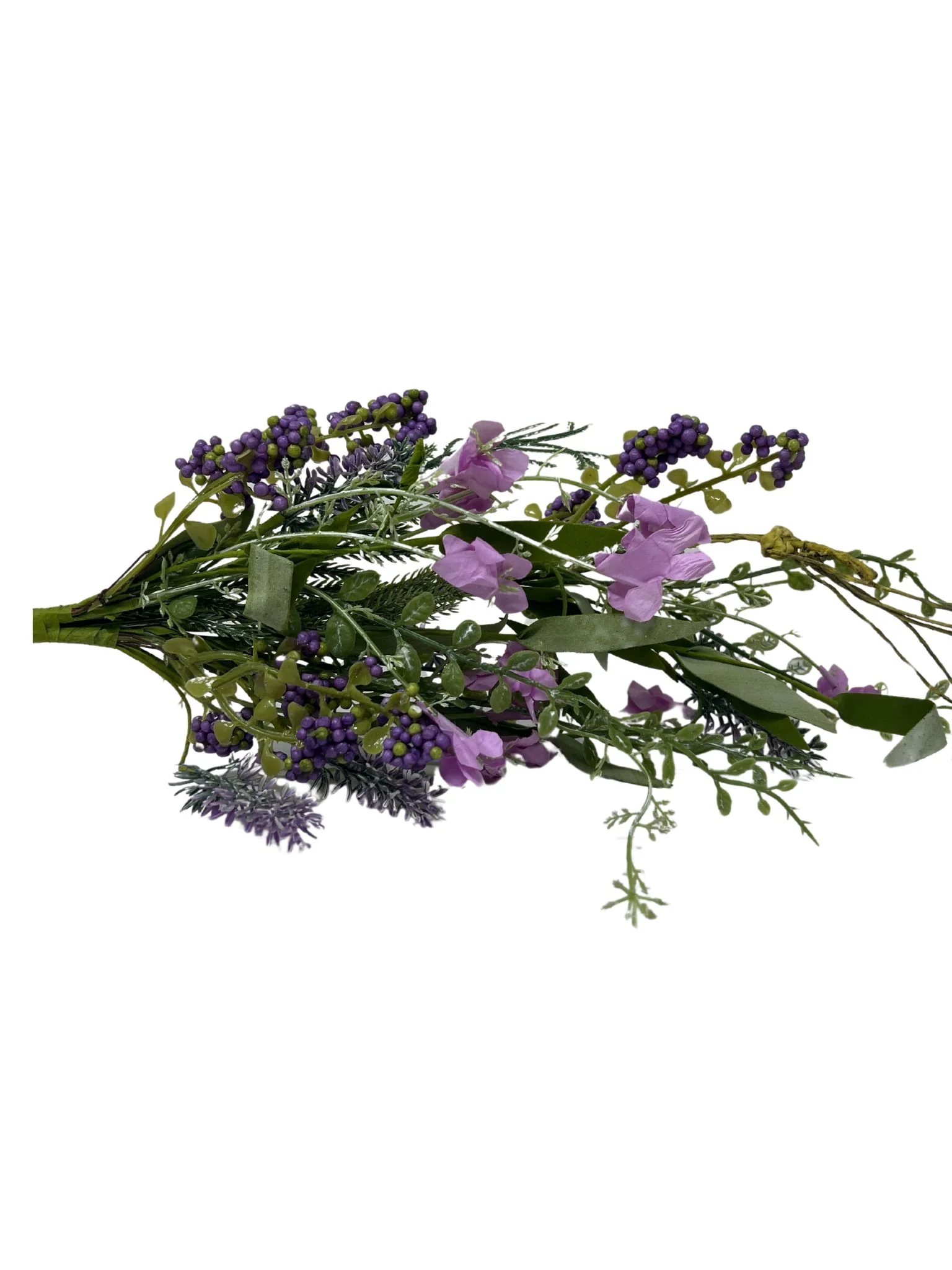 23 IN Lavender Berry Spray - Image 4