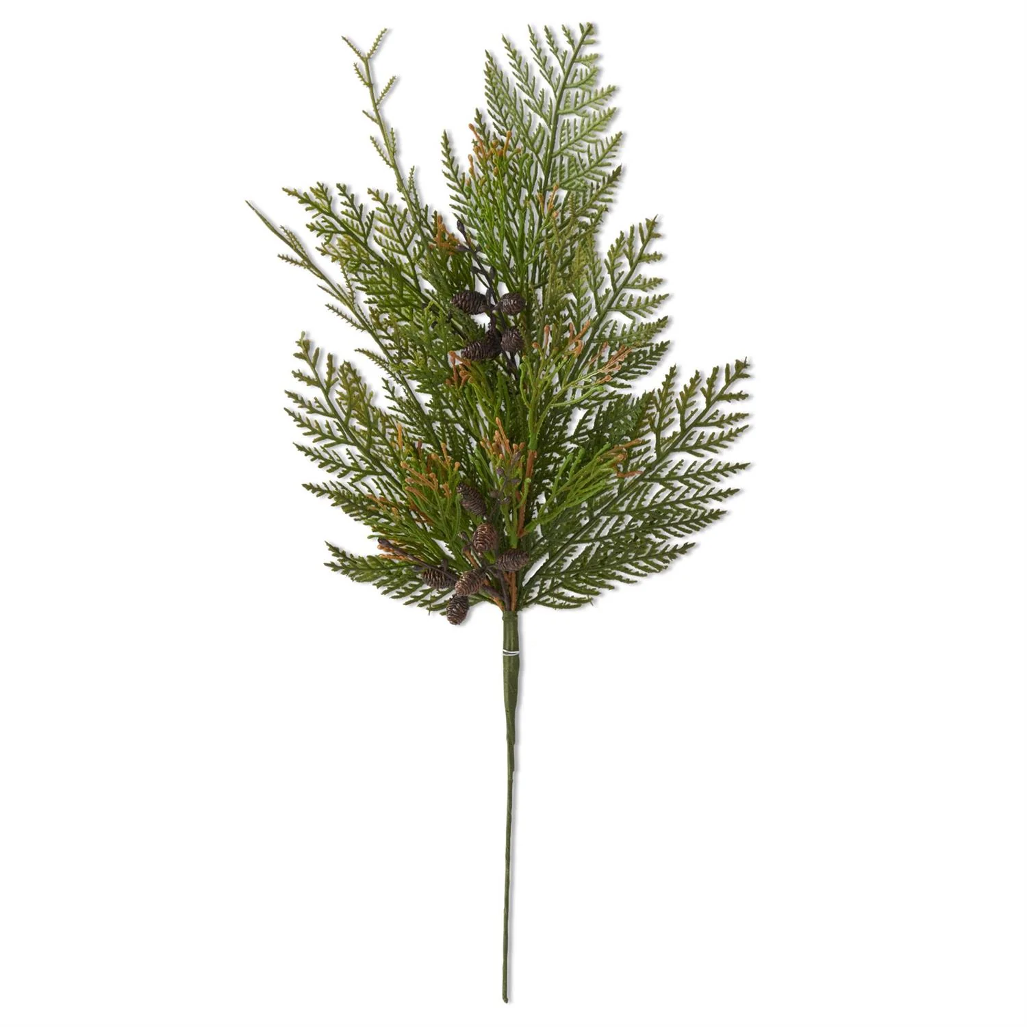 24" Juniper Pine Stem w/Mini Pinecones