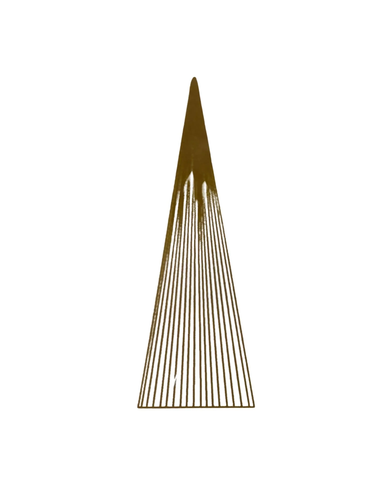 24" Wish Paper Deco - Cone Tree Light Ivory