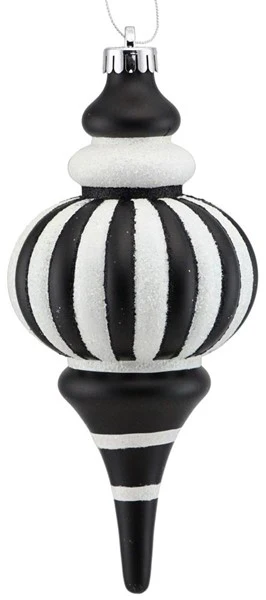 250Mm Vertical Stripe Ball Finial
