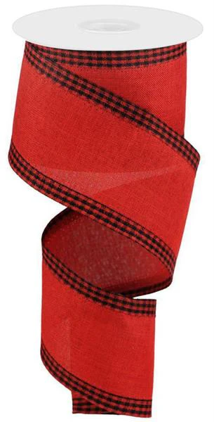 2.5"X10yd Farmhouse Gingham Ribbon - Image 10