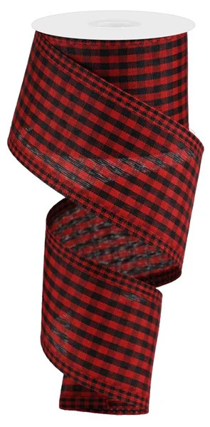 2.5"X10yd Farmhouse Gingham Ribbon - Image 24