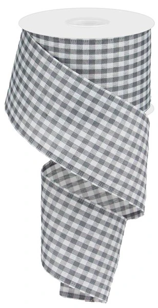 2.5"X10yd Farmhouse Gingham Ribbon - Image 5
