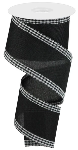 2.5"X10yd Farmhouse Gingham Ribbon - Image 7