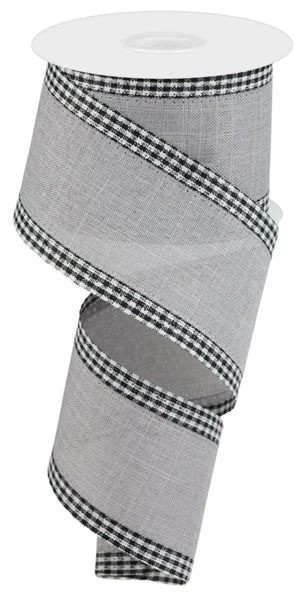 2.5"X10yd Farmhouse Gingham Ribbon - Image 9