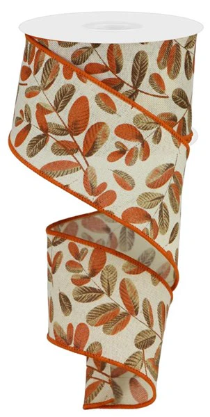 2.5"X10yd Harvest Ribbon - Image 2