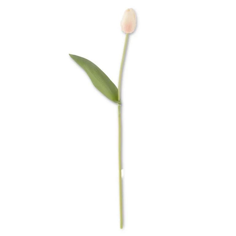 26.75 Inch Silk with Real Touch Single Tulip Stem - Image 8