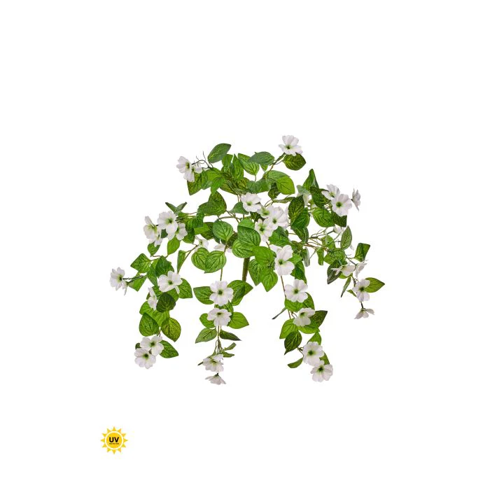 26" UV Hanging Impatiens Plant - Image 4