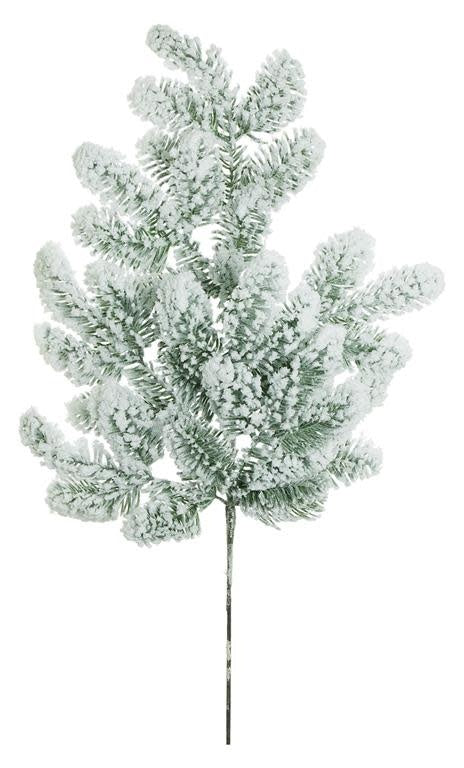 27” Snow Noble Pine Branch
