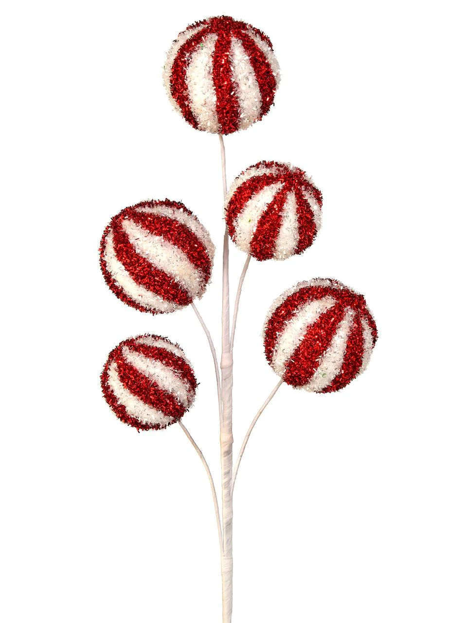 28" Sparkle Swirl Candy Ball Spray - Image 4