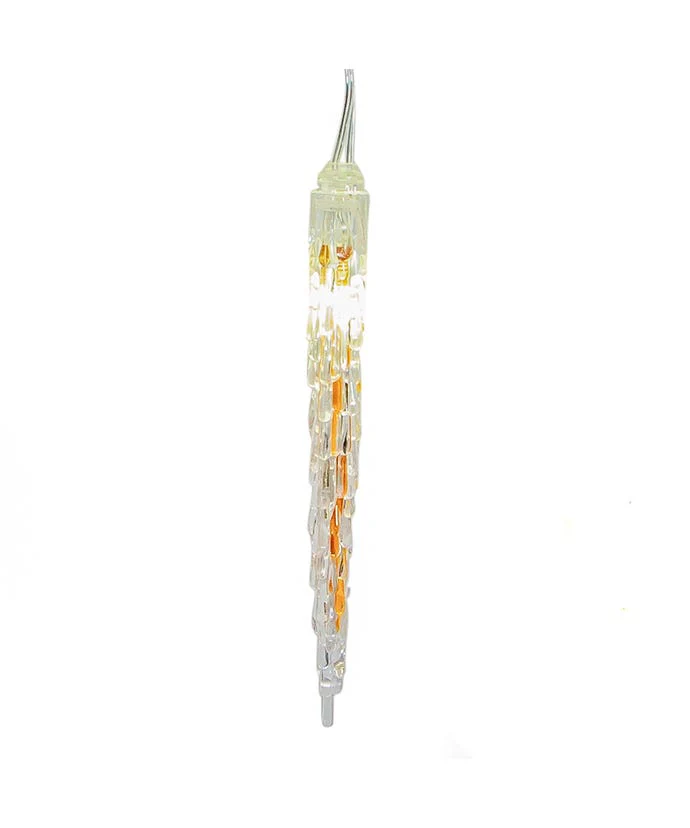 29' 10L LED Cool White Icicle Light Set - Image 2