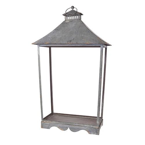 29" Galvanized Lantern