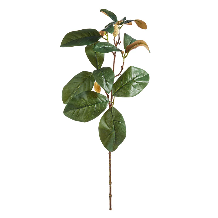 29" Magnolia Leaf Spray